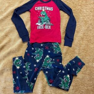 The Children’s Place 2 piece long sleeve cotton Christmas pajamas